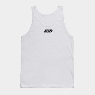 Initial D Logo (Small and Centered) Tank Top